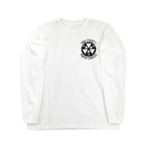 TEA PARTY ロングスリーブTシャツ White Long Sleeve T-Shirt