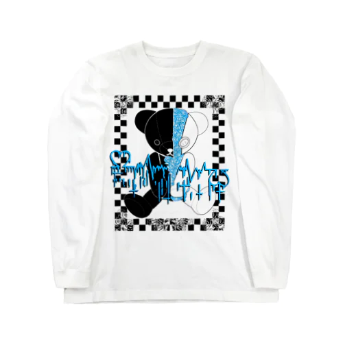 クマのぷーたろーはヒステリックブルー Long Sleeve T-Shirt