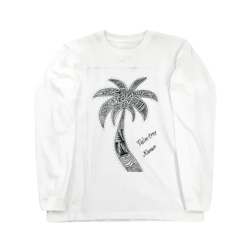 Palm Tree ロングスリーブTシャツ