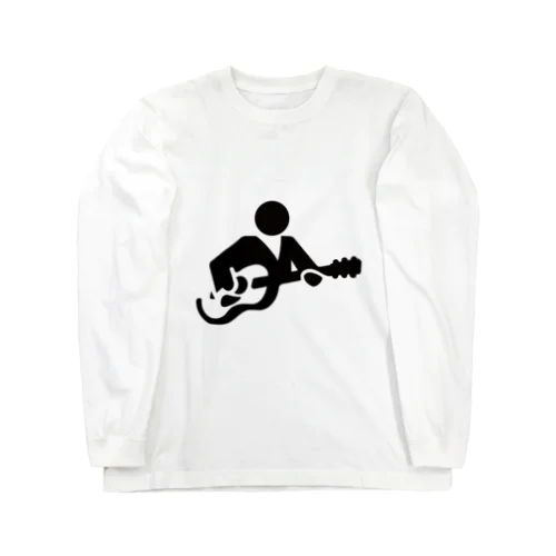 アコギ演奏ピクトさん Long Sleeve T-Shirt