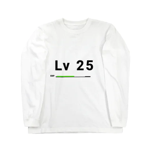 レベル25 Long Sleeve T-Shirt