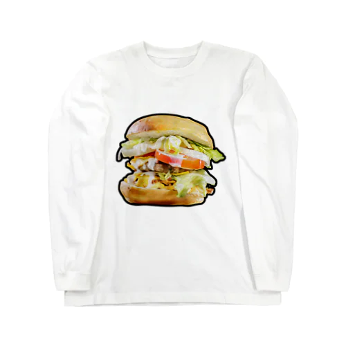 ハンバーガー１ Long Sleeve T-Shirt