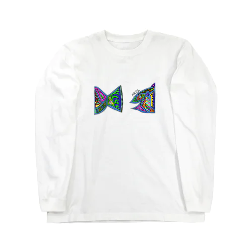 魚私的シリーズ Long Sleeve T-Shirt