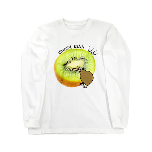 juicy kiwi ロングスリーブTシャツ