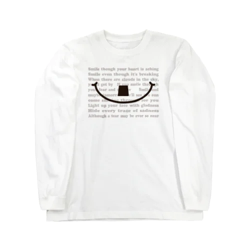 ちょびヒゲSMILE Long Sleeve T-Shirt