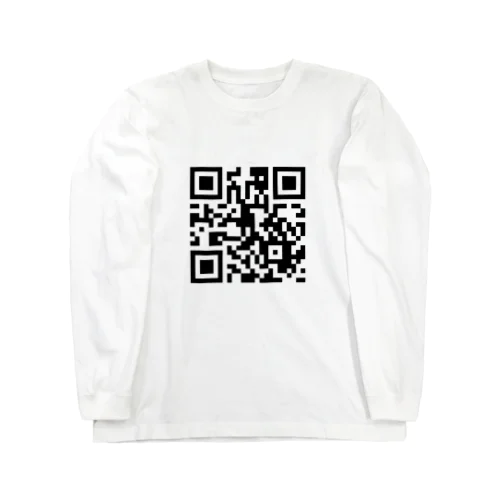 QRコード Long Sleeve T-Shirt
