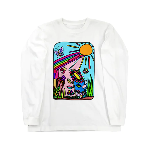お花畑 Long Sleeve T-Shirt
