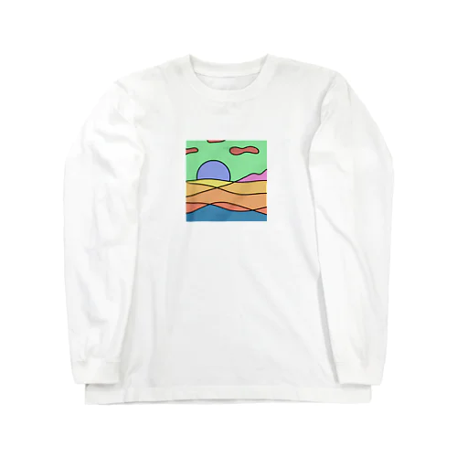 背景 Long Sleeve T-Shirt