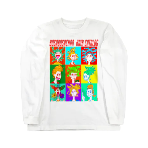 ボサボサちゃんヘアカタログ Long Sleeve T-Shirt