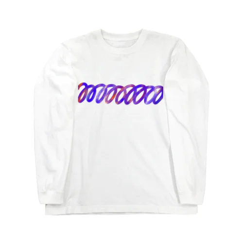 ぐるぐる Long Sleeve T-Shirt