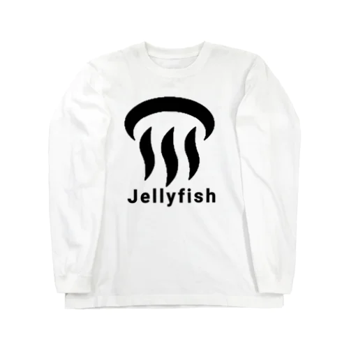 クラゲ 海月 水母 jellyfish ロングスリーブTシャツ