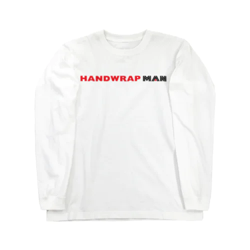 HANDWRAPMAN  Tシャツ　レッド ロングスリーブTシャツ