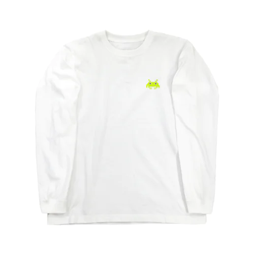 ドット絵の宇宙人 Long Sleeve T-Shirt