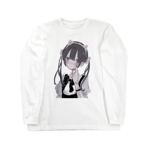 萌萌メイドちゃん︎︎ᕷ Long Sleeve T-Shirt