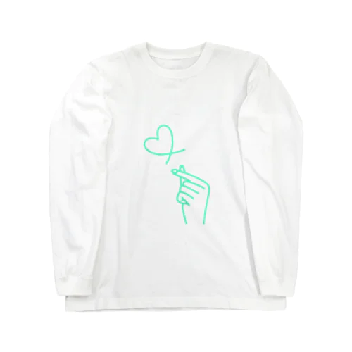 mint green lover Long Sleeve T-Shirt