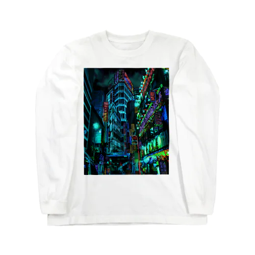 cyberpunk  tokyo Long Sleeve T-Shirt