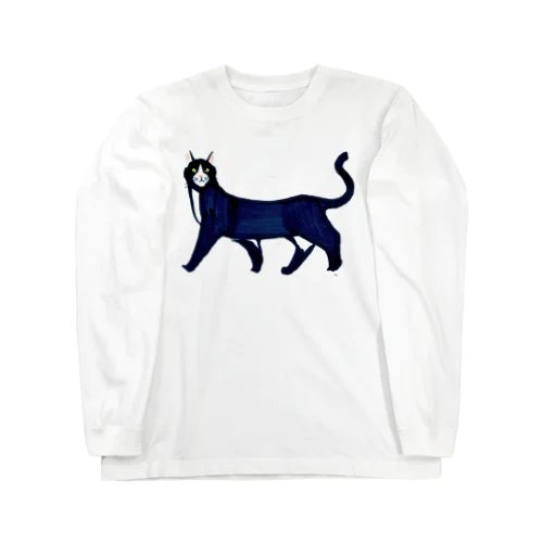 ハチワレねこ Long Sleeve T-Shirt