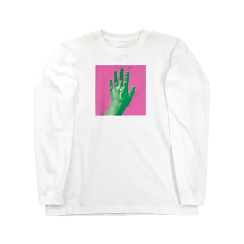 裏を見てみましょう。 Long Sleeve T-Shirt