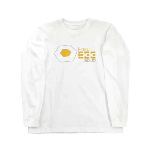 カクカク目玉焼き Long Sleeve T-Shirt