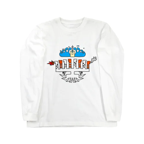 2Dうさぎ ヤマタノオロチン Long Sleeve T-Shirt