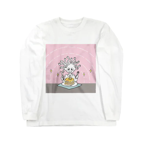 ホットケーキとメドゥーサ Long Sleeve T-Shirt