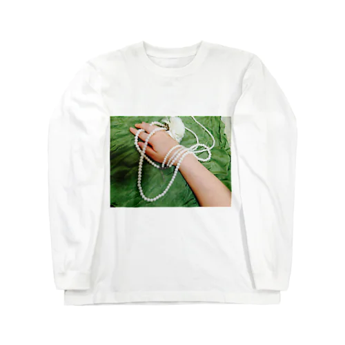 白い午後 Long Sleeve T-Shirt