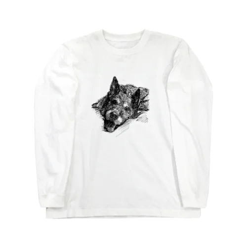 老犬-ヘラヘラ Long Sleeve T-Shirt