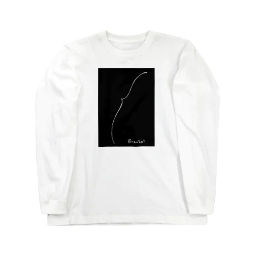 Bracket フィギュアスケートのターン Long Sleeve T-Shirt