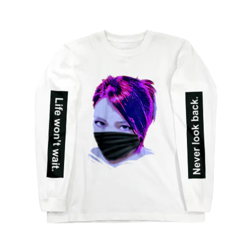 マスクの女 Long Sleeve T-Shirt