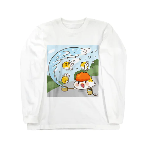 打ち水 Long Sleeve T-Shirt