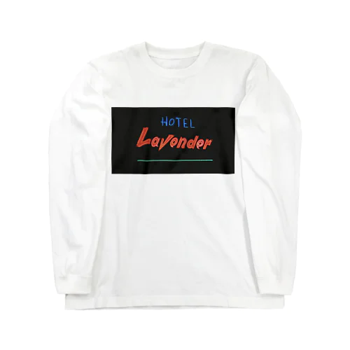 CITY HOTEL Lavender Long Sleeve T-Shirt