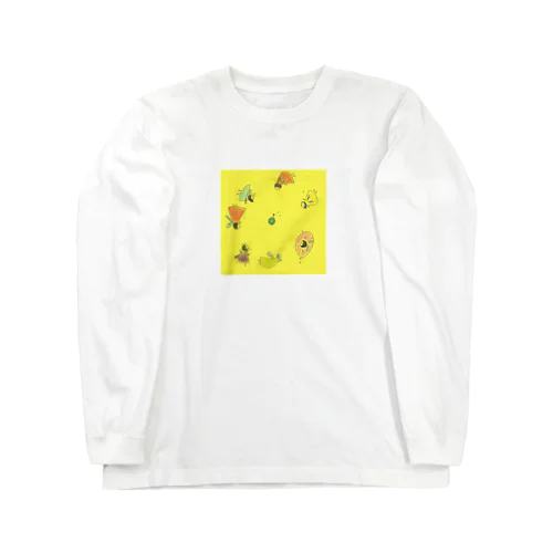 地球とエンジェルたち Long Sleeve T-Shirt