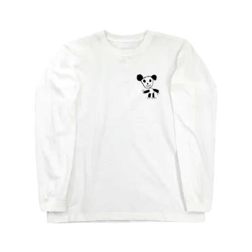 panda ロングスリーブTシャツ