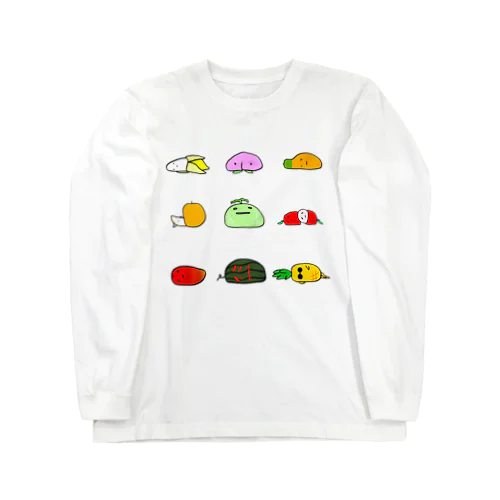 無気力サマー農園 Long Sleeve T-Shirt