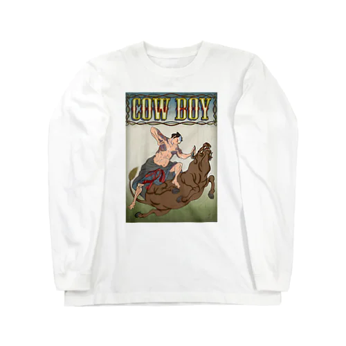 "cow boy"(武者絵) #1 Long Sleeve T-Shirt