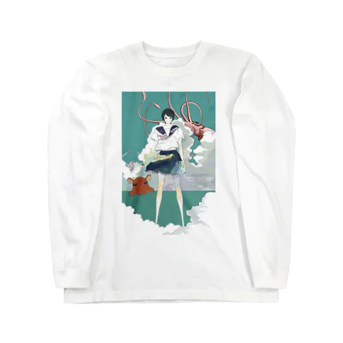 夏女子高生 Long Sleeve T-Shirt