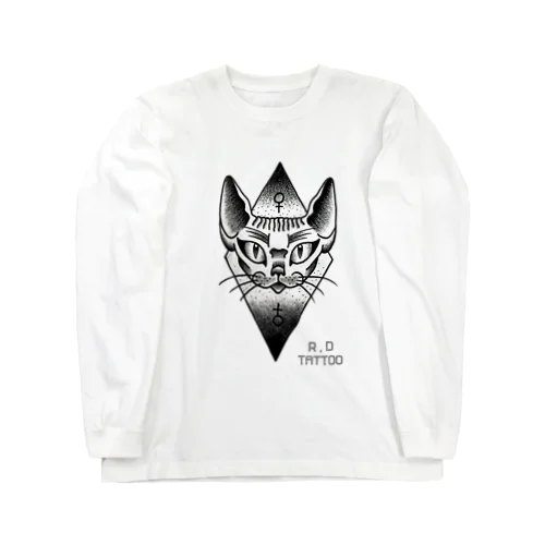 ロゴ入りすふぃんくすねこ Long Sleeve T-Shirt