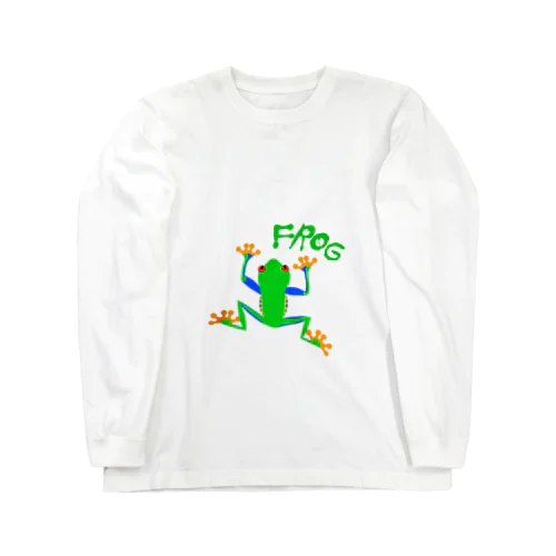 アカメアマガエル Long Sleeve T-Shirt