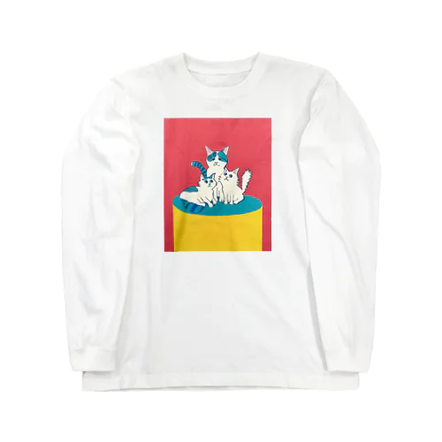 猫遊亭一門 Long Sleeve T-Shirt