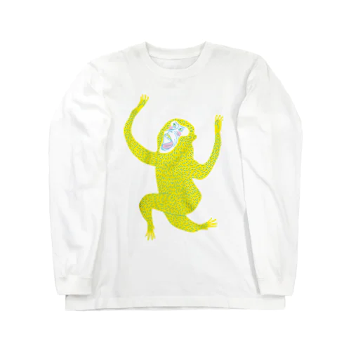 うきゃーっ！-yellow- Long Sleeve T-Shirt