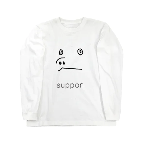 SUPPON FACE Long Sleeve T-Shirt