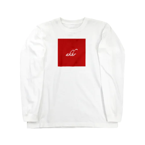 akhr red Long Sleeve T-Shirt