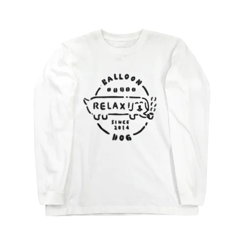 ふきだしいぬ【RELAX】 Long Sleeve T-Shirt