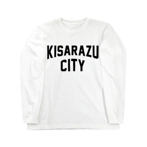 木更津市 KISARAZU CITY ロゴブラック Long Sleeve T-Shirt