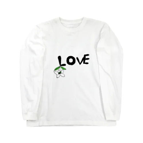 Wed-kmr  LOVE  ロングスリーブTシャツ