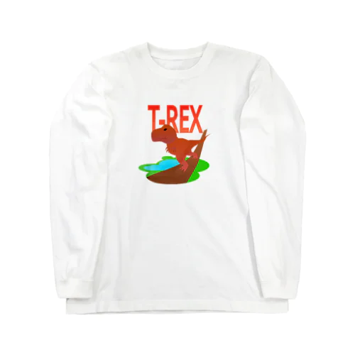 T-REX（原色バージョン） Long Sleeve T-Shirt