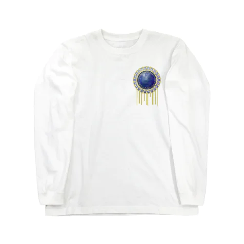 プラネットブローチ Long Sleeve T-Shirt