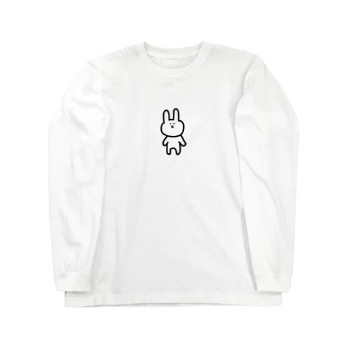 無個性うささん Long Sleeve T-Shirt