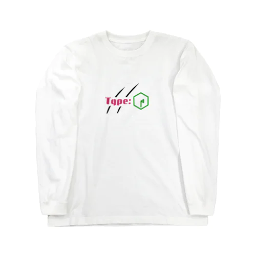 Type:P 「ロゴ」モデル Long Sleeve T-Shirt