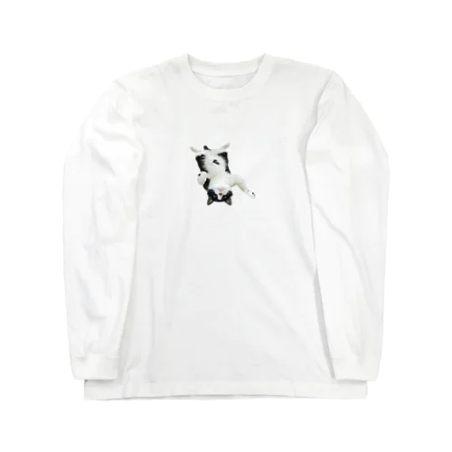 こてつの服従ポーズ Long Sleeve T-Shirt